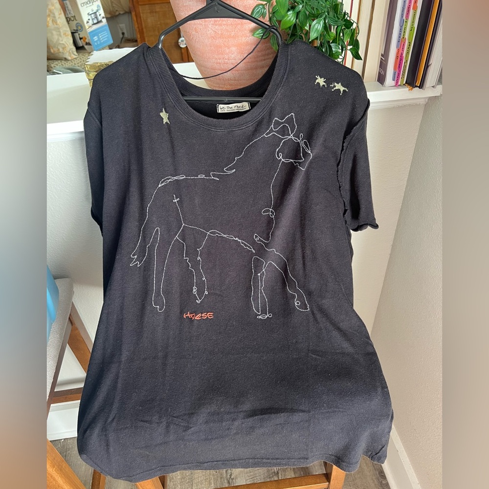 Free People Horse T-Shirt